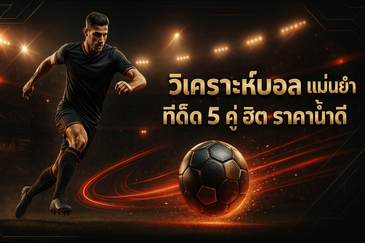 วิเคราะห์บอล แม่นยำ
