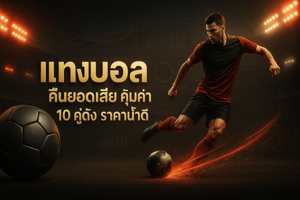 แทงบอล คืนยอดเสีย